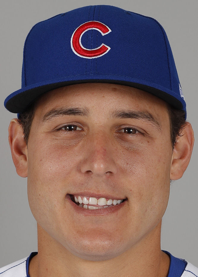 Anthony Rizzo, Cubs, hedshot
